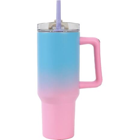 Κούπα θερμός iDrink ID0253 Travel Mug 1200ml Pink/Blue