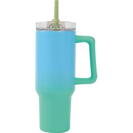 Κούπα θερμός iDrink ID0254 Travel Mug 1200ml Green/Blue