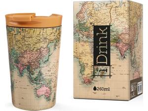 Κούπα Θερμός iDrink ID0236 Travel Mug 260ml Old Map