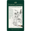 Σετ μολύβια σχεδίου Faber Castell 9000 σε μεταλλική κασετίνα 12 τεμαχίων