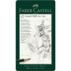 Μολύβια σχεδίου Faber- Castell 9000 σε μεταλλική κασετίνα 12 τεμαχίων 2H - 8B (119065)