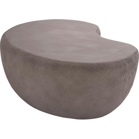 ΤΡΑΠΕΖΙ ΣΑΛΟΝΙΟΥ GERSON HM18151.03L FIBER CEMENT ΣΕ ΓΚΡΙ--122x78,5x40Υεκ.