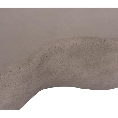 ΤΡΑΠΕΖΙ ΣΑΛΟΝΙΟΥ GERSON HM18151.03L FIBER CEMENT ΣΕ ΓΚΡΙ--122x78,5x40Υεκ.