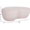 ΤΡΑΠΕΖΙ ΣΑΛΟΝΙΟΥ GERSON HM18151.02S FIBER CEMENT ΣΕ ΛΕΥΚΟ--104x72x40Υεκ.