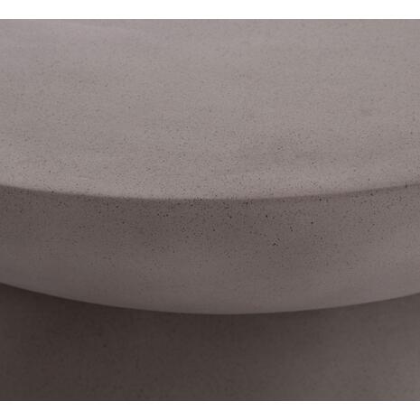 ΤΡΑΠΕΖΙ ΣΑΛΟΝΙΟΥ ANNA HM18158.03 FIBER CEMENT ΣΕ ΓΚΡΙ--Φ92x44.5Υεκ