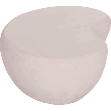 ΤΡΑΠΕΖΙ ΣΑΛΟΝΙΟΥ GERSON HM18151.02L FIBER CEMENT ΣΕ ΛΕΥΚΟ--122x78,5x40Υεκ.