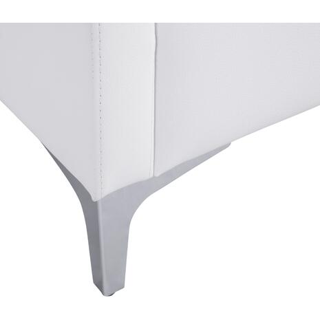 ΚΑΝΑΠΕΣ 2ΘΕΣΙΟΣ NELLIE HM3159.22 ΜΕ ΛΕΥΚΟ PU 113x71x71Υ εκ.