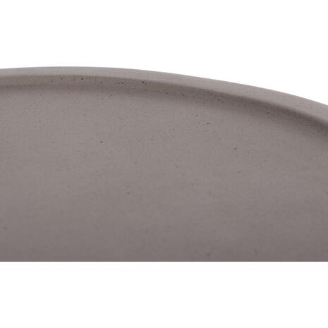 ΒΟΗΘΗΤΙΚΟ ΤΡΑΠΕΖΙ TRED(T) HM18169.03 FIBER CEMENT ΓΚΡΙ-ΦΥΣΙΚΟ RATTAN--Φ40x61Υεκ.