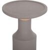 ΒΟΗΘΗΤΙΚΟ ΤΡΑΠΕΖΙ TRED(T) HM18169.03 FIBER CEMENT ΓΚΡΙ-ΦΥΣΙΚΟ RATTAN--Φ40x61Υεκ.