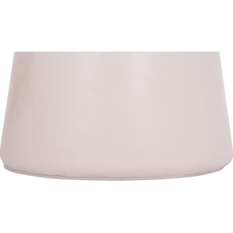 ΒΟΗΘΗΤΙΚΟ ΤΡΑΠΕΖΙ TRED HM18168.02 FIBER CEMENT ΛΕΥΚΟ-ΦΥΣΙΚΟ RATTAN--Φ49x30Υεκ.