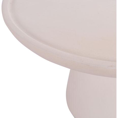 ΒΟΗΘΗΤΙΚΟ ΤΡΑΠΕΖΙ TRED HM18168.02 FIBER CEMENT ΛΕΥΚΟ-ΦΥΣΙΚΟ RATTAN--Φ49x30Υεκ.