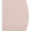 ΤΡΑΠΕΖΙ ΣΑΛΟΝΙΟΥ ΣΤΡΟΓΓΥΛΟ ALLAN HM18162.02 FIBER CEMENT ΣΕ ΑΝΟΙΧΤΟ ΜΠΕΖ--Φ92x49Υεκ.