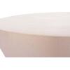 ΤΡΑΠΕΖΙ ΣΑΛΟΝΙΟΥ ΣΤΡΟΓΓΥΛΟ ALLAN HM18162.02 FIBER CEMENT ΣΕ ΑΝΟΙΧΤΟ ΜΠΕΖ--Φ92x49Υεκ.