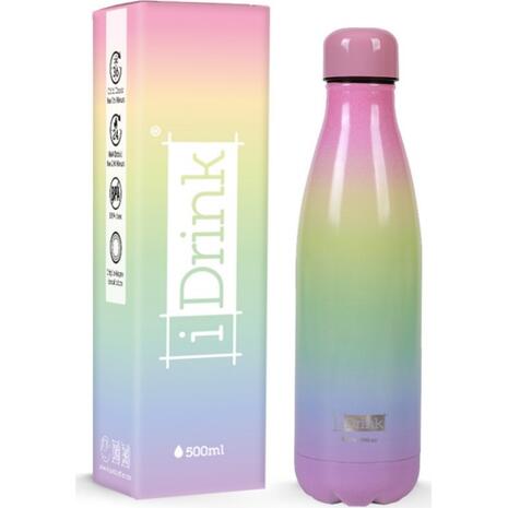 Μπουκάλι θερμός i-Drink ID0448 Therm Bottle 500ml Macaron