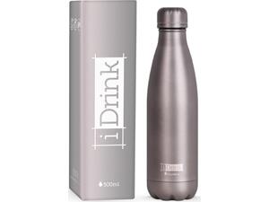 Μπουκάλι θερμός i-Drink ID0019 Therm Bottle 500ml Mat Grey