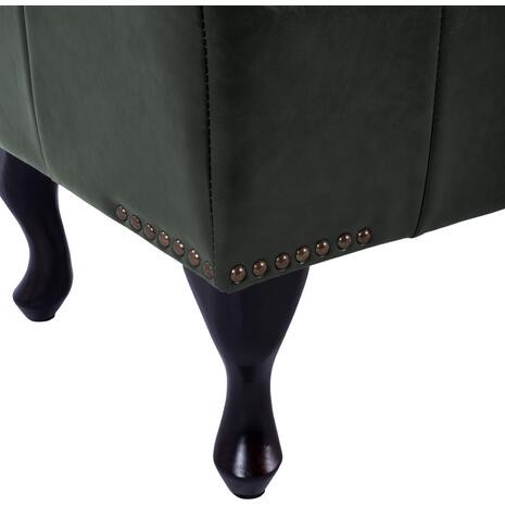 ΤΑΜΠΟΥΡΕ ΥΠΟΠΟΔΙΟ T.CHESTERFIELD EMMA HM226.08 PU ΚΥΠΑΡΙΣΣΙ-ΜΑΥΡΑ ΠΟΔΙΑ 80x45x39Yεκ.