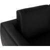 ΠΟΛΥΘΡΟΝΑ KENZIE HM3121.11 ΜΕ ΜΑΥΡΟ PU 89x81x81 εκ. (Μαύρο)