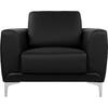 ΠΟΛΥΘΡΟΝΑ KENZIE HM3121.11 ΜΕ ΜΑΥΡΟ PU 89x81x81 εκ. (Μαύρο)