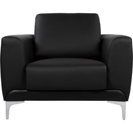 ΠΟΛΥΘΡΟΝΑ KENZIE HM3121.11 ΜΕ ΜΑΥΡΟ PU 89x81x81 εκ. (Μαύρο)