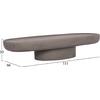 ΤΡΑΠΕΖΙ ΣΑΛΟΝΙΟΥ DESSY HM18153.03 FIBER CEMENT ΣΕ ΓΚΡΙ--151x66x30Υεκ.