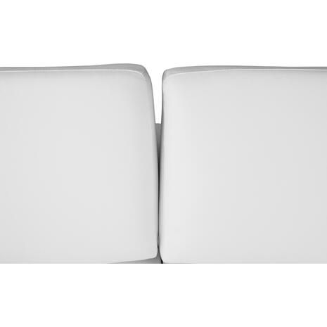 ΚΑΝΑΠΕΣ 3ΘΕΣΙΟΣ KENZIE HM3121.32 ΜΕ ΛΕΥΚΟ PU 190x81x81 εκ.