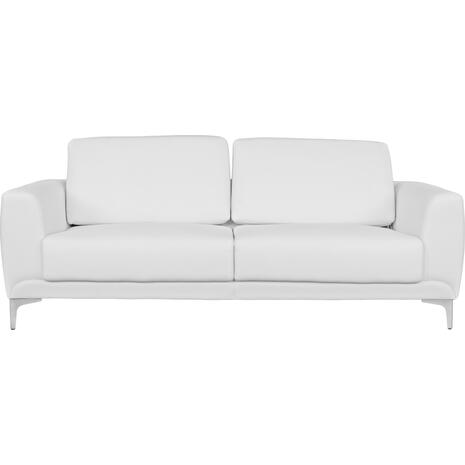 ΚΑΝΑΠΕΣ 3ΘΕΣΙΟΣ KENZIE HM3121.32 ΜΕ ΛΕΥΚΟ PU 190x81x81 εκ.