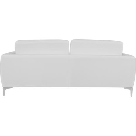 ΚΑΝΑΠΕΣ 3ΘΕΣΙΟΣ KENZIE HM3121.32 ΜΕ ΛΕΥΚΟ PU 190x81x81 εκ.
