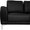 ΚΑΝΑΠΕΣ 3ΘΕΣΙΟΣ KENZIE HM3121.31 ΜΕ ΜΑΥΡΟ PU 190x81x81 εκ.