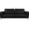 ΚΑΝΑΠΕΣ 3ΘΕΣΙΟΣ KENZIE HM3121.31 ΜΕ ΜΑΥΡΟ PU 190x81x81 εκ.