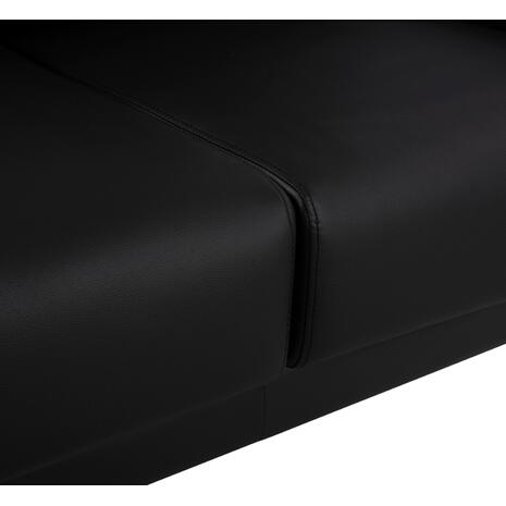 ΚΑΝΑΠΕΣ 2ΘΕΣΙΟΣ KΕΝΖΙΕ HM3121.21 ΜΕ ΜΑΥΡΟ PU 142x81x81 εκ.