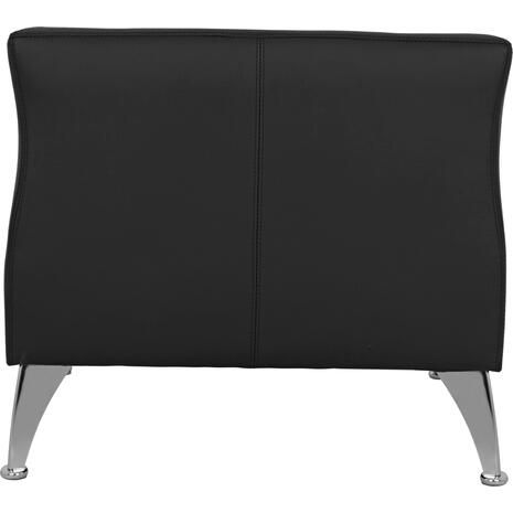 ΠΟΛΥΘΡΟΝΑ KIANA HM3122.11 ΜΕ ΜΑΥΡΟ PU 80x75x71 εκ. (Μαύρο)