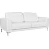 ΚΑΝΑΠΕΣ 3ΘΕΣΙΟΣ KENZIE HM3121.32 ΜΕ ΛΕΥΚΟ PU 190x81x81 εκ.