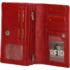 Πορτοφόλι γυναικείο Double D FH- serie Portemonnee RFID Dugros red