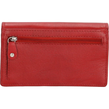 Πορτοφόλι γυναικείο Double D FH- serie Portemonnee RFID Dugros red
