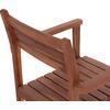 ΠΟΛΥΘΡΟΝΑ KEMPO HM6358 ΞΥΛΟ TEAK ΣΕ ΦΥΣΙΚΟ--58x58,5x88Υεκ.
