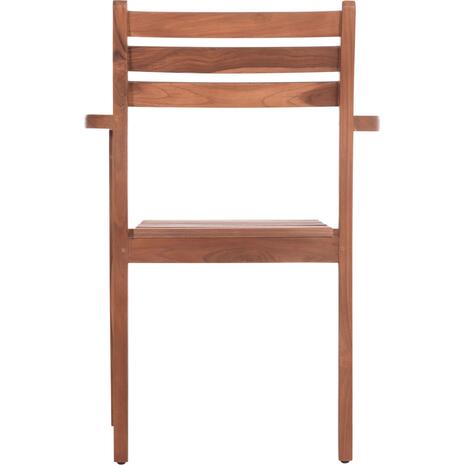ΠΟΛΥΘΡΟΝΑ KEMPO HM6358 ΞΥΛΟ TEAK ΣΕ ΦΥΣΙΚΟ--58x58,5x88Υεκ.