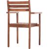ΠΟΛΥΘΡΟΝΑ KEMPO HM6358 ΞΥΛΟ TEAK ΣΕ ΦΥΣΙΚΟ--58x58,5x88Υεκ.
