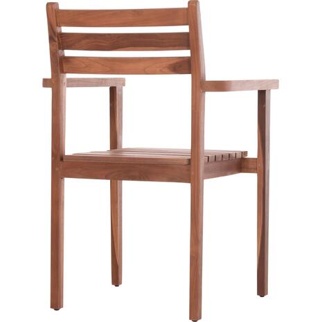 ΠΟΛΥΘΡΟΝΑ KEMPO HM6358 ΞΥΛΟ TEAK ΣΕ ΦΥΣΙΚΟ--58x58,5x88Υεκ.