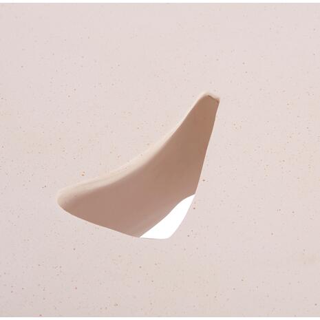 ΤΡΑΠΕΖΙ ΣΑΛΟΝΙΟΥ SALLEN HM18161.02 FIBER CEMENT ΣΕ ΛΕΥΚΟ--108x94x38,5Υεκ.