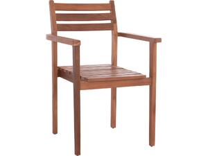 ΠΟΛΥΘΡΟΝΑ KEMPO HM6358 ΞΥΛΟ TEAK ΣΕ ΦΥΣΙΚΟ--58x58,5x88Υεκ.