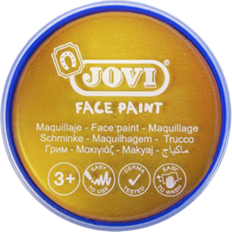 Χρώμα προσώπου JOVI Face Paint 8ml Χρυσό (Χρυσό)