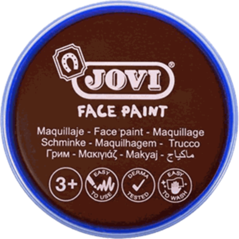 Χρώμα προσώπου JOVI Face Paint 8ml Καφέ (Καφέ)
