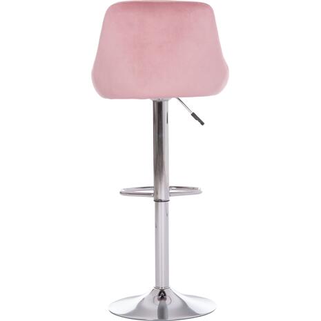 ΣΚΑΜΠΟ ΜΠΑΡ ROSE HM204.42 ΜΕ ΑΜΟΡΤΙΣΕΡ ΧΡΩΜΙΟΥ & ΣΑΠΙΟ ΜΗΛΟ ΒΕΛΟΥΔΟ 48x45x105Υεκ. (σετ 2 τεμαχίων)