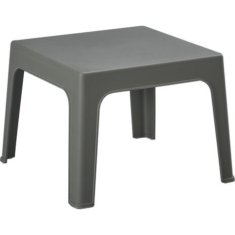 ΤΡΑΠΕΖΑΚΙ ΤΕΤΡΑΓΩΝΟ SLEEK HM6371.05 ΠΟΛΥΠΡΟΠΥΛΕΝΙΟ ΣΕ DARK OLIVE 49.5x49.5x40Υεκ.