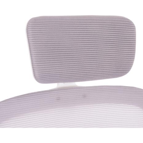 ΚΑΡΕΚΛΑ ΓΡΑΦΕΙΟΥ BASTON HM18236.03 ΓΚΡΙ MESH & ΛΕΥΚΟΣ PP ΣΚΕΛΕΤΟΣ 64x60x127Υεκ.