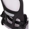 ΚΑΡΕΚΛΑ ΓΡΑΦΕΙΟΥ BASTON HM18236.02 ΓΚΡΙ MESH & ΜΑΥΡΟ PP ΣΚΕΛΕΤΟΣ 64x60x127Υεκ.