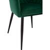 ΠΟΛΥΘΡΟΝΑΚΙ CHARLES HM8522.03 ΜΕ ΚΥΠΑΡΙΣΣΙ ΒΕΛΟΥΔΟ 52x60x89Υ εκ. (σετ 2 τεμαχίων) (Κυπαρισσί)