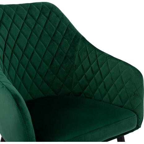 ΠΟΛΥΘΡΟΝΑΚΙ CHARLES HM8522.03 ΜΕ ΚΥΠΑΡΙΣΣΙ ΒΕΛΟΥΔΟ 52x60x89Υ εκ. (σετ 2 τεμαχίων) (Κυπαρισσί)