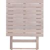 ΤΡΑΠΕΖΙ ΣΚΗΝΟΘΕΤΗ ΛΗΜΝΟΣ 70Χ70 CHALK FINISH ΛΕΥΚΟ ΕΜΠΟΤΙΣΜΟΥ HM5648.03