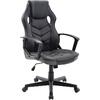 BF7700 Gaming Πολυθρόνα Mesh, Pu Μαύρο - Γκρι (ΕΟ599,3)